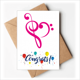 thumbnail image 1 of Alta puntuación,baja concentración. Sobre de la Carta de felicitación de la tarjeta de matrimonio, 1 of 4
