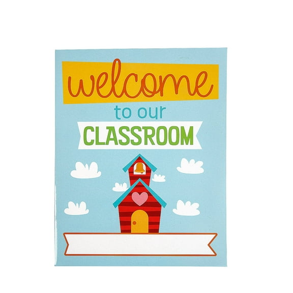 Fun Express Welcome to Our Class Pocket Folders - 12 Pieces