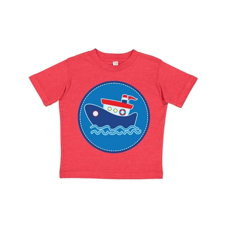 

Inktastic Tug Boat Nautical Sea Gift Toddler Boy or Toddler Girl T-Shirt