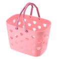 thumbnail image 3 of Shower Baskets For Bathroom Pantry Kitchen With Handle Portable Garage Plastic University Dormitory Dirty Clothes Hamper, 3 of 23