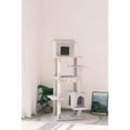 thumbnail image 6 of 63 Inches Multi-Level Large Cat Tree, 6 of 7
