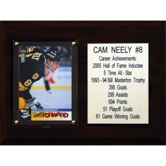 Cam Neely Boston Bruins 6'' x 8'' Plaque