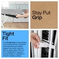 thumbnail image 4 of GORILLA GRIP Scorch Resistant Ironing Board Cover, Silicone Coating, Hook and Loop Fastener Strap, Gray, 4 of 10