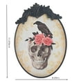 thumbnail image 5 of Wooden Hanging Skull, 5 of 5