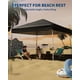 thumbnail image 4 of Garvee carpa plegable de 10 x 10 pies con patas inclinadas, toldo instantáneo portátil para patio, playa o jardín, incluye bolsa de transporte, 4 of 7