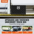thumbnail image 2 of Underbody Aluminum Truck Tool Box 24" x 17" x 18" Trailer RV Tool Storage, 2 of 6