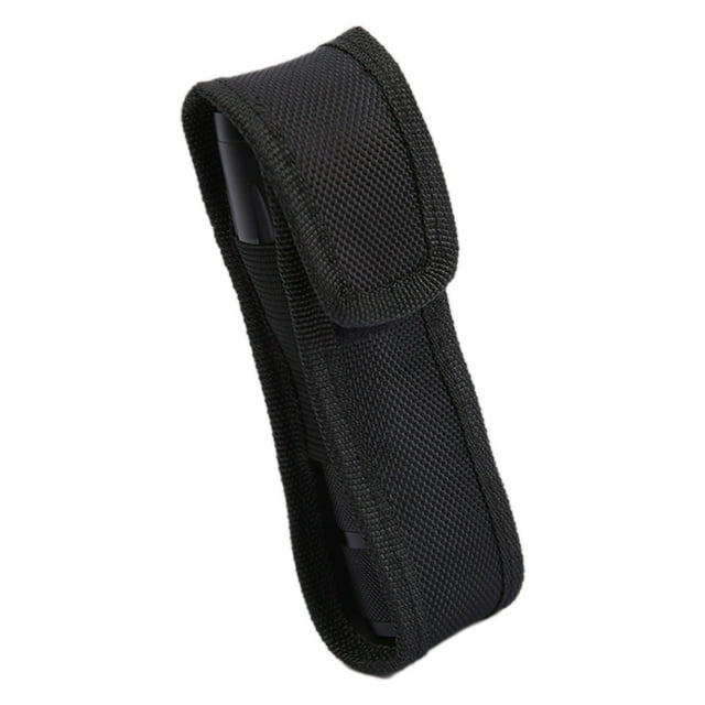 Funda para linterna con clip para cinturón | Soporte de nylon para linterna con clip para cinturón Funda resistente para linterna con clip para cinturón Funda para linterna para chaleco