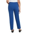 thumbnail image 2 of Alfred Dunner Womens Classic Allure Fitted Stretch Medium Length Pant, 2 of 4