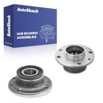 AutoShack Rear Wheel Hub Bearing Assemblies with ABS| Replacement for 2012-2019 Fiat 500 | 2-PC