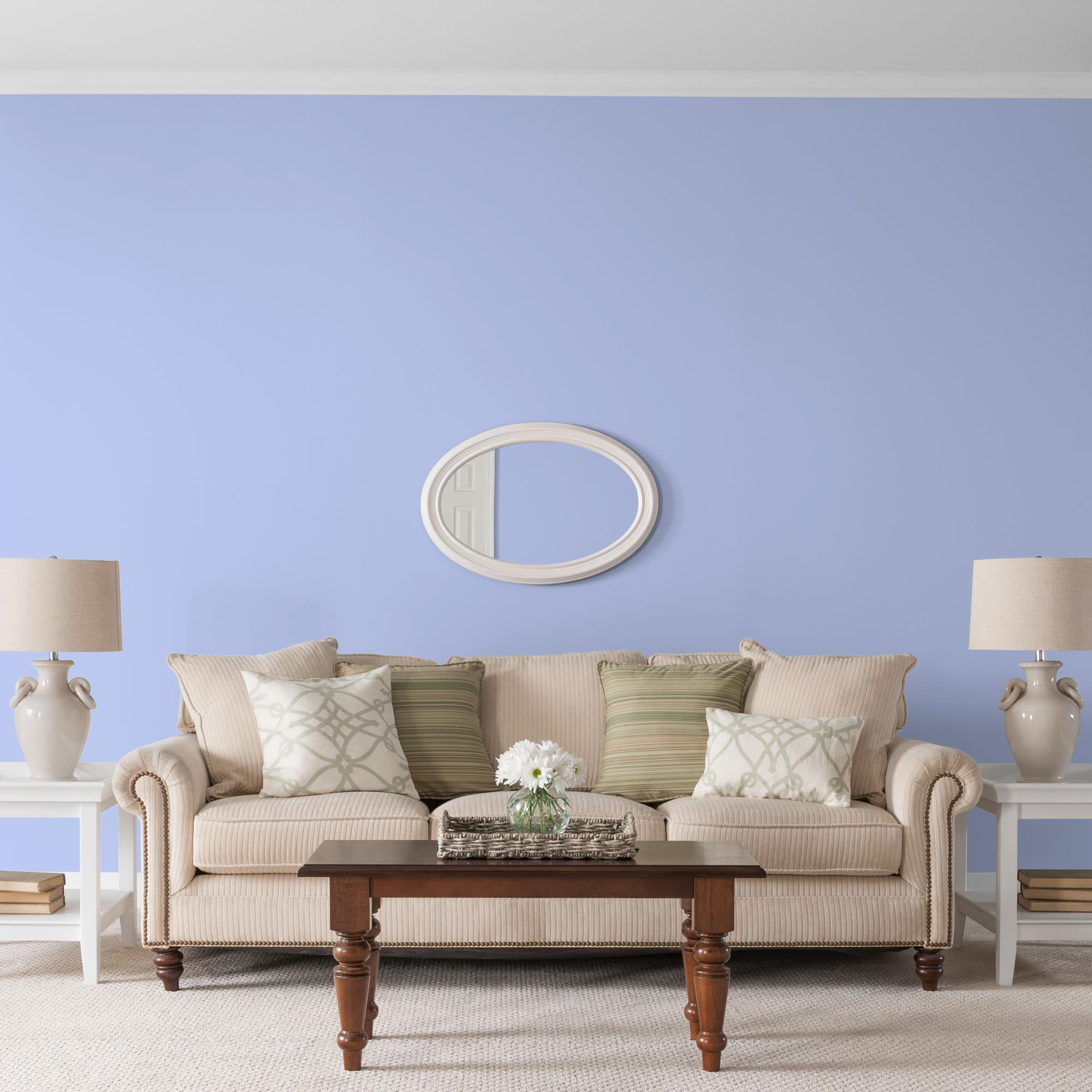 Glidden High Endurance Interior Paint And Primer Roslyn S Periwinkle Blue 49bb 51 186