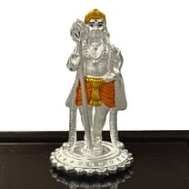 999 Pure Silver Lord Murugan (Kartikeya) Figurine – Statue/Murti – #01A