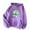 Purple, variant on Zip up Sweat Shirts for Women Hoodie Women Glitter Pocket Sweatshirt Winter Hoodies with Zipper Long Hoodies Women's Casual Printed Long-sleeved Hooded Sweater Beige XXL