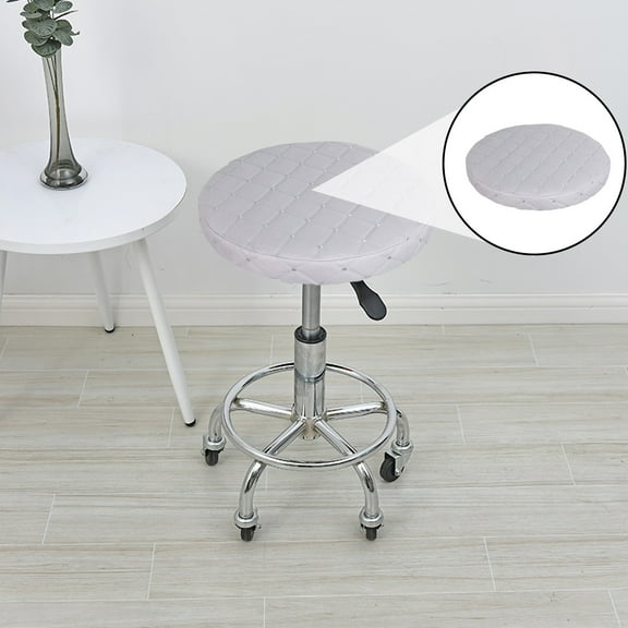 Suncoda Seat Cushion, Stool Covers Round Bar Stool Covers Oppose Slip Seat Cover with Elastic Bands Sturdy