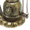 thumbnail image 5 of chino Fengshui Bell Toy Tibetano para adornos para el hogar Decoración Cabeza de buda Zulema campana de dragón, 5 of 5