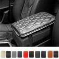 thumbnail image 2 of Universal Center Console Cover For Most Vehicle Suv Truck Car Waterproof Armrest Cover Pad Car Armrest Seat Box Cover Protector Provides Full Coverage Thick Pu Material, 2 of 5
