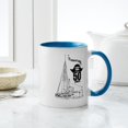 thumbnail image 4 of CafePress - Radio London 50Th Mug - 11 oz Ceramic Mug - Novelty Coffee Tea Cup, 4 of 4