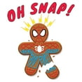 thumbnail image 2 of Men's Marvel: Spider-Man Oh Snap Spidey Cookie  Graphic T-Shirt, 2 of 3