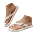thumbnail image 3 of QGJZVUNL Flip Flops for Women with Arch Support Summer Shoes Beach Walking Thong Sandals Size 7, 3 of 9