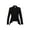 Black, variant on Women's Casual Long Sleeve Solid Open Blazer Jacket