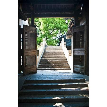 - LAMINATED POSTER China Wind Building Ancient Architecture Wuzhen Poster Print 24 x 36