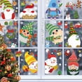 thumbnail image 1 of Bearachild 9 unidades/juego de pegatinas estáticas navideñas para festivales, vacaciones, bodas, oficina, Bar, espejo de baño, decoración, Kits de decoración para fiestas, 1 of 6