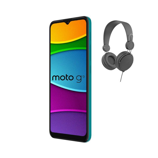 Smartphone Motorola Moto G9 6.5 pulgadas 4gb 64gb Triple Camara 48mpx mas audifonos