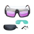 thumbnail image 2 of Welding Goggles Solar Powered Auto Darkening Welding Mask Goggles Welder Glasses With 5 Pcs PC Protective Lenses And Storage Case ,Long Lasting, 2 of 7