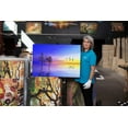 thumbnail image 4 of Startonight Canvas Wall Art Surreal Blue Landscape Water, Tree and Sunset Painting Framed 24" x 36"&nbsp;, 4 of 6