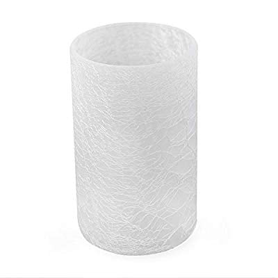 White Frosted Glass Lamp Shade With Finish Accessory Fixture Replacement Globe Or Lampshade 1 5 8 Inch Fitter A00017 Com White Frosted Glass Lamp Shade With, Frosted Glass Desk Lamp Shade Replacement
