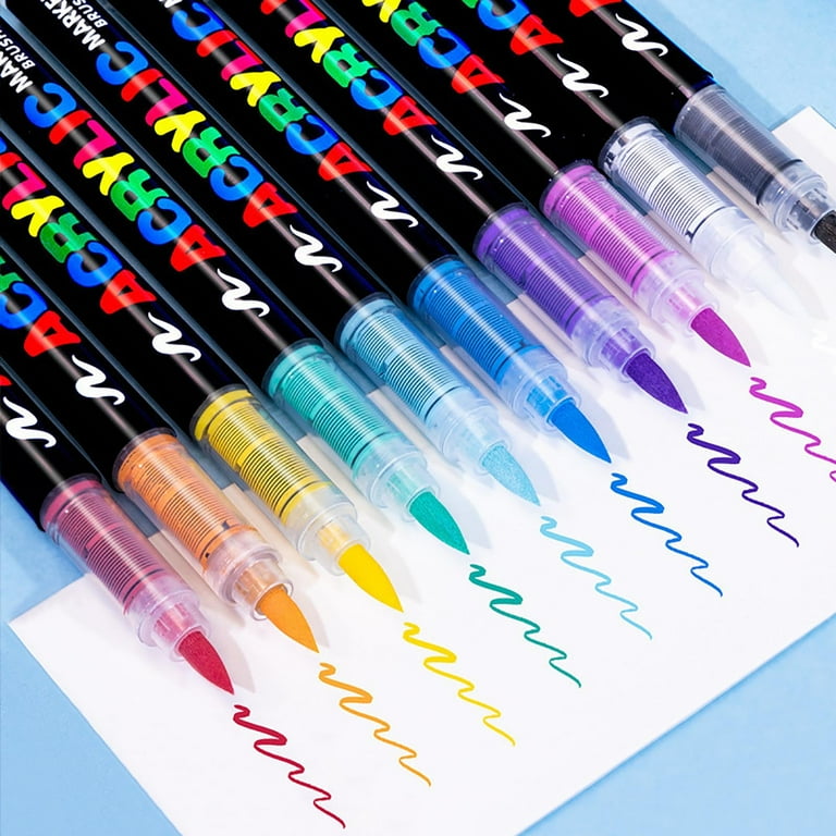 Direct vloeibare acryl marker soft-head niet-drukkende student graffiti