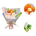 thumbnail image 6 of deevoka Knitted Artificial Flowers Crochet Flowers Decoration Ornament Artificial Artwork for Wedding Valentines Day Thanksgiving Day Pink, 6 of 9
