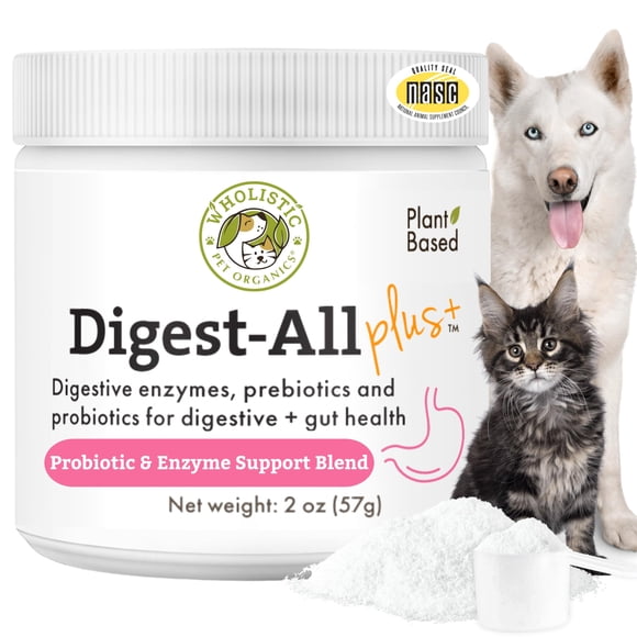 Probióticos Wholistic Pet Organics 57 Cucharadas 57 g