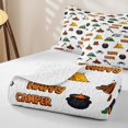 thumbnail image 4 of Catabedysis Cartoon Camping Twin Quilt Set,Happy Camper Pattern Twin Coverlet Set For Boys,Multicolor,2 Pieces, 4 of 7