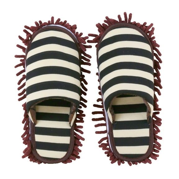Shoe Mop Slippers Cleaning Floor Slipper Dusting Microfiber Shoes Household Chenille Cover Duster Mopping Washable