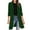 Green, variant on YYDGH Women's Casual Long Blazers Long Sleeve Lapel Oversized Suit Jacket Elegant Work Office Blazer Jackets Black S
