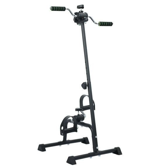 Pedal Exerciser Bike,Hand Arm Leg Knee Peddler,Adjustable Fitness Recovery Equipment for Seniors,Elderly Physical Therapy Exercise Bike for Total Body,with Monitor