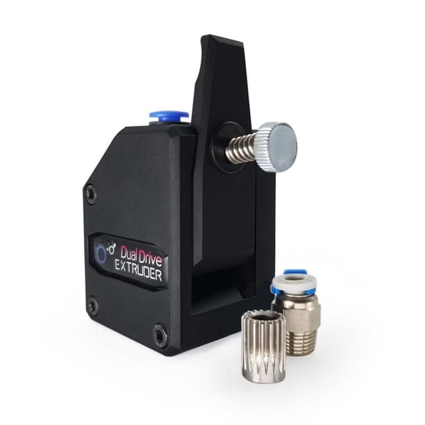 Moyic Extrusora de impresora tridimensional de acero inoxidable, reemplazo portátil, extrusoras antideslizantes profesionales, accesorios de Kits de mantenimiento de impresoras