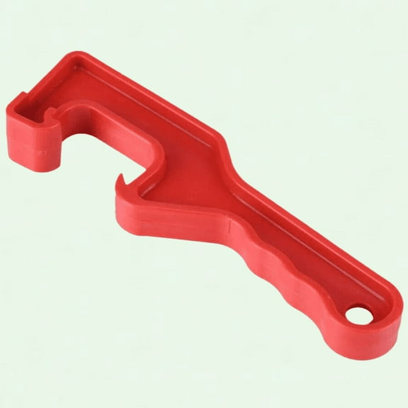 Bucket Opener, Plastic Bucket Pail 5 Gallon Paint Can Lid Remover Tool (Red)