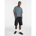 thumbnail image 2 of No Boundaries Men's & Big Men's 100% Cotton Denim Carpenter Shorts, 9" Inseam, Size 28-44, 2 of 5
