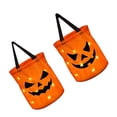thumbnail image 2 of <p>LED Halloween Candy Bags, Light Up Halloween Bucket Large Capacity 2 Pieces  For Party</p>, 2 of 7