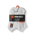 thumbnail image 2 of AND1 No Show Men's Socks, 12 Pack, 2 of 2