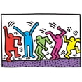 thumbnail image 1 of Puzzle EuroGraphics Dancing de Keith Haring, 100 piezas, 1 of 3