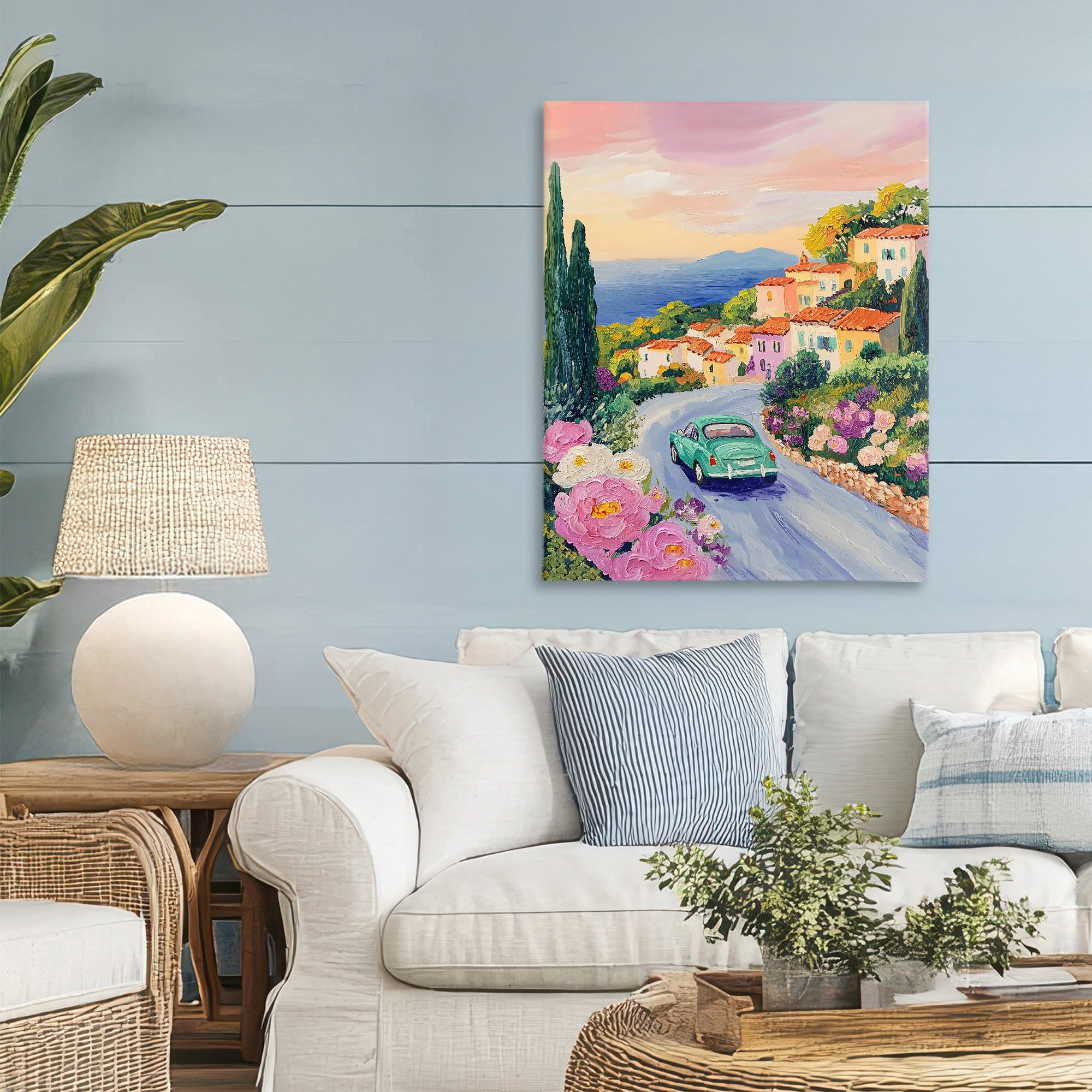 Stupell Industries Driving Along The Coast Canvas Wall Art, design by The Prints Vibe