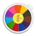 thumbnail image 1 of BUYISI Creative Finger Painting Kit 12/24/36 Colors Non Toxic Ink Safe For Children For Crafts Art Projects And Family Fun 12色, 1 of 5