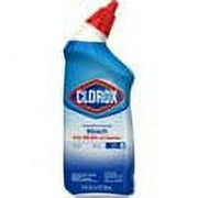 Clorox Toilet Bowl Cleaner with Bleach, Rain Clean - 24 oz, 3 Pack