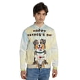 thumbnail image 4 of Cute Australian Shepherd Loves Dad Happy Father's Day All Over Print 3D Baseball Jacket Aussie Dog Lover Gifts Bomber Jacket Softball - 12008, 4 of 6