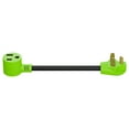 thumbnail image 5 of Leisure Cords Welder Adapter, Dryer 30 Amp to Welder 50 Amp Adapter, NEMA 10-30P to 6-50R Welding Adapter, 10AWG, 18 Inch (10-30P to 6-50R), 5 of 7