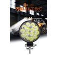 thumbnail image 4 of 2 Pieces of Car LED Work Lights Mini Round 14 Lights 42W Engineering Auxiliary Retrofit Headlights Engineering Spotlights, 4 of 7
