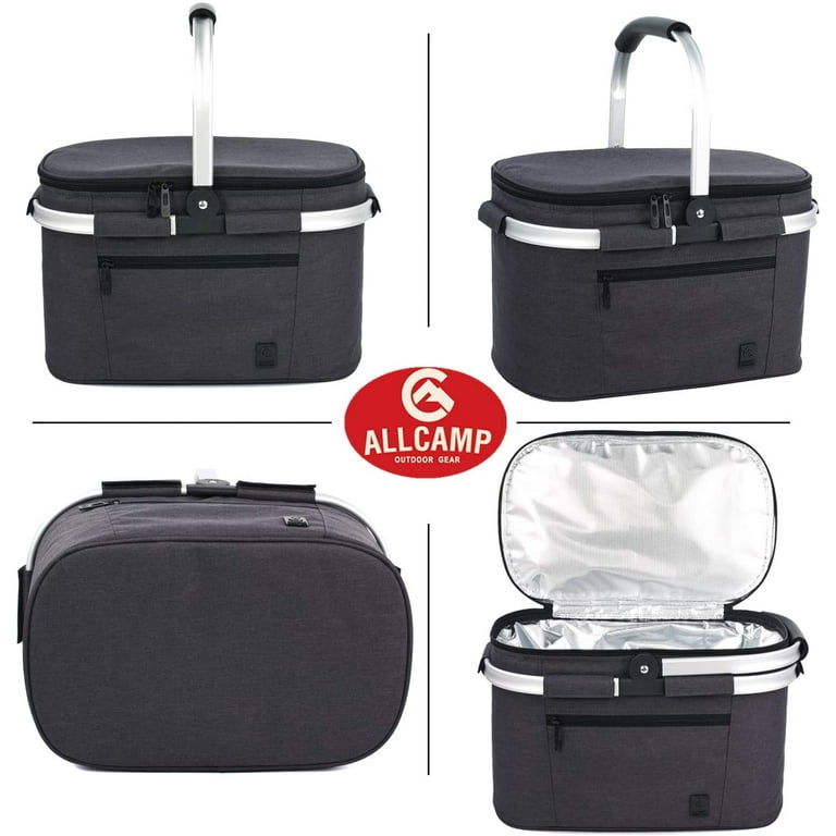 ALLCAMP Insulated Cooler Bag Portable Collapsible Picnic, 50 OFF