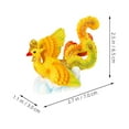 thumbnail image 5 of Mini Phoenix Figurine Cake Decoration Animal Dessert Cupcake Topper Baking Decor, 5 of 6